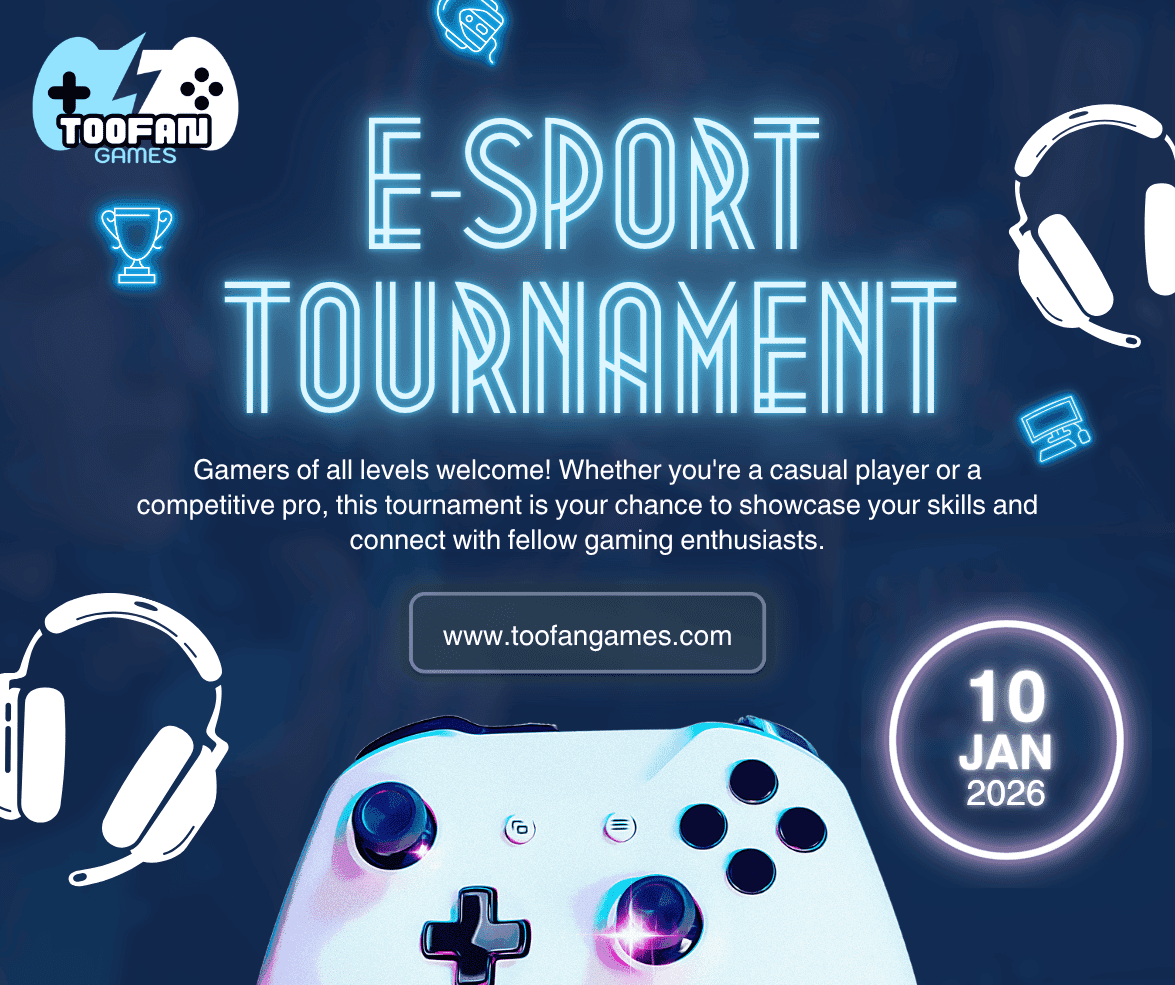 E-Sports Tournament 10th Jan 2023